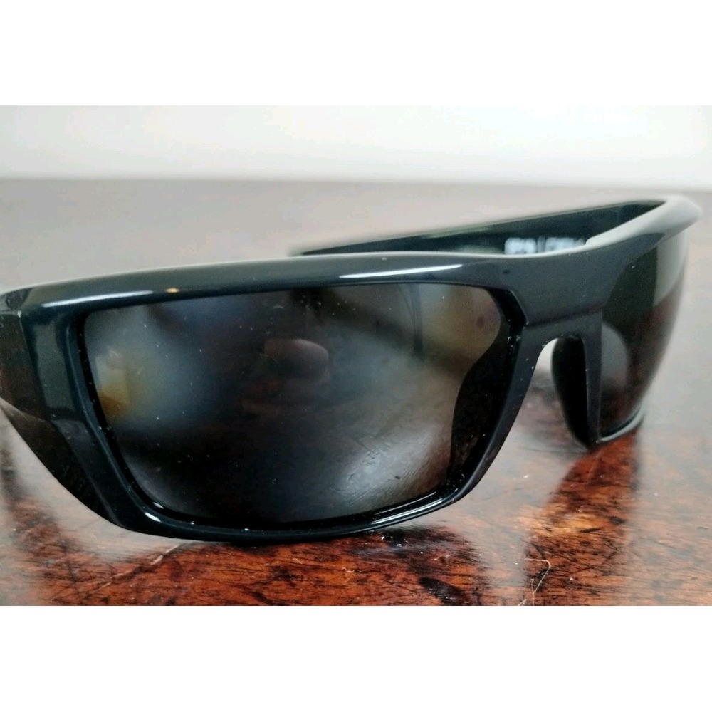 New Spy Optic Dirk Sunglasses Black Frame Polarized Gray Lenses Size 64-16-125